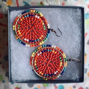 New! Exotic 'Wheel' Earring (new)